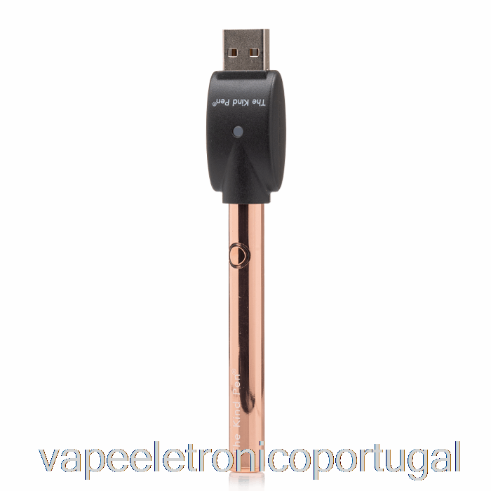 Vape Eletrônico The Kind Pen Vv 510 Thread Bateria Rose Gold